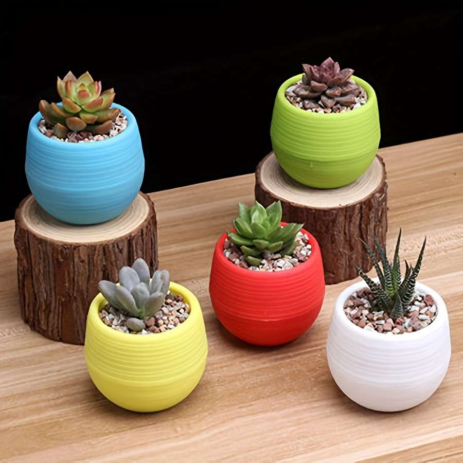 Flowerpot Color Random Color Quantity3Pcs