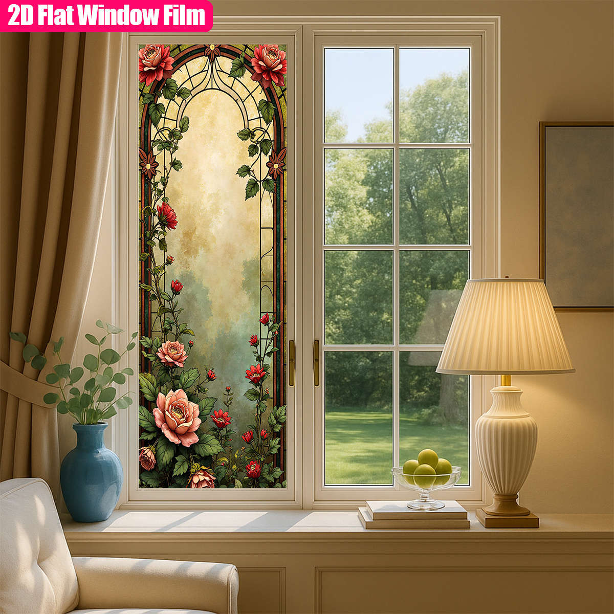 Window Stickers Size 45X100Cm17.7X39.3Inch
