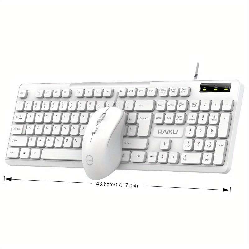 keyboard color White
