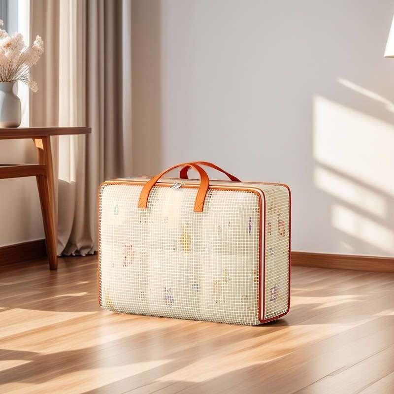 2Pcs Large Capacity Waterproof Storage Tote Storage M 2Pcs