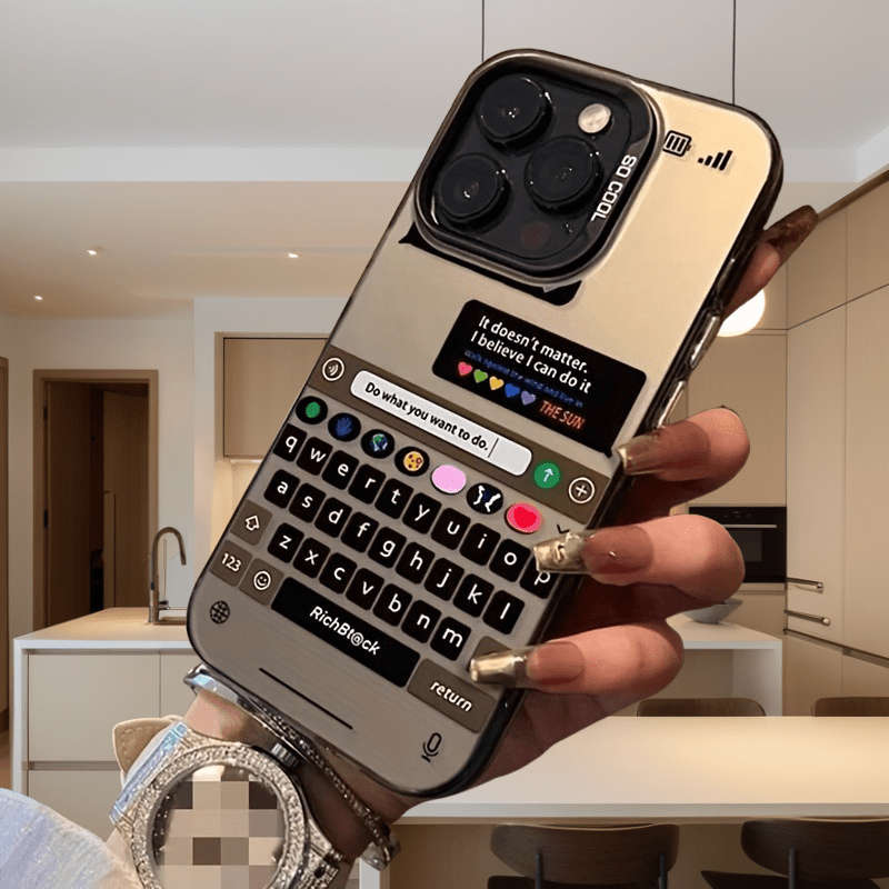 Black For iPhone Phone Case