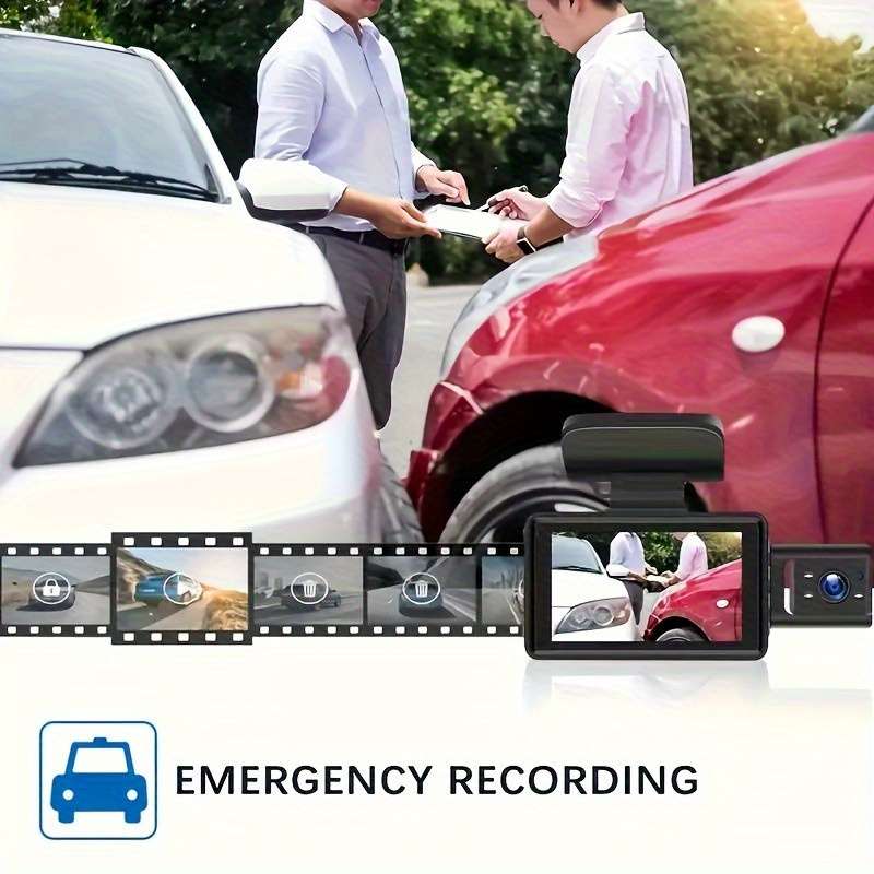 Dashcam Model 3 Front And Rear Internal Cameras  No Memory Card