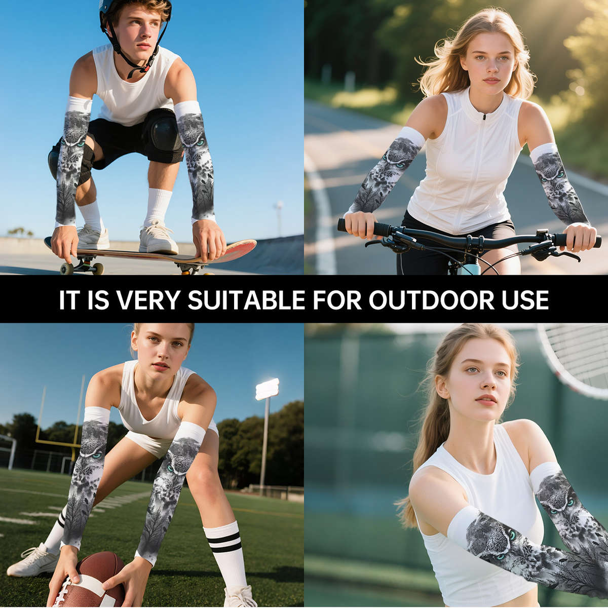 Sunscreen Sleeves Color Multicolor Size One Size