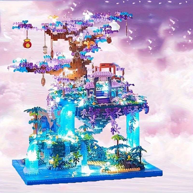 3D Building Model Puzzle Set Color 61032
