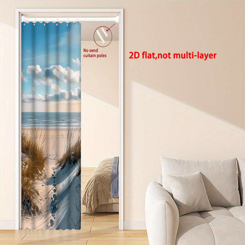 Door Curtain Size 200100Cm78.7439.37Inch