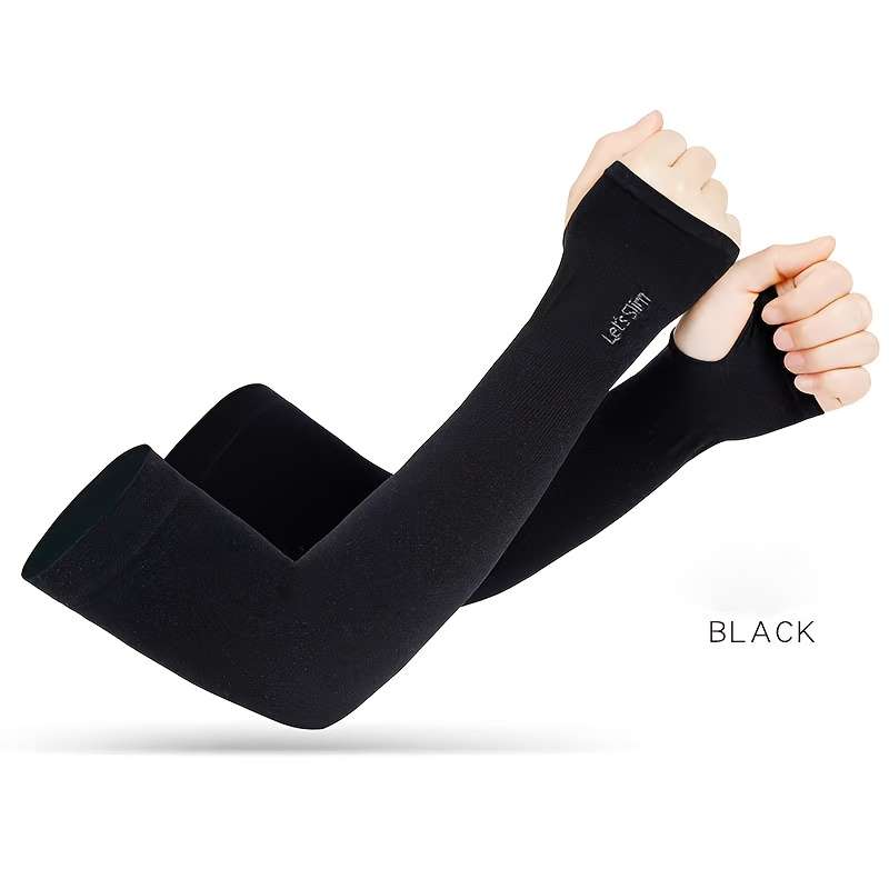 Sunscreen Sleeves Color Black