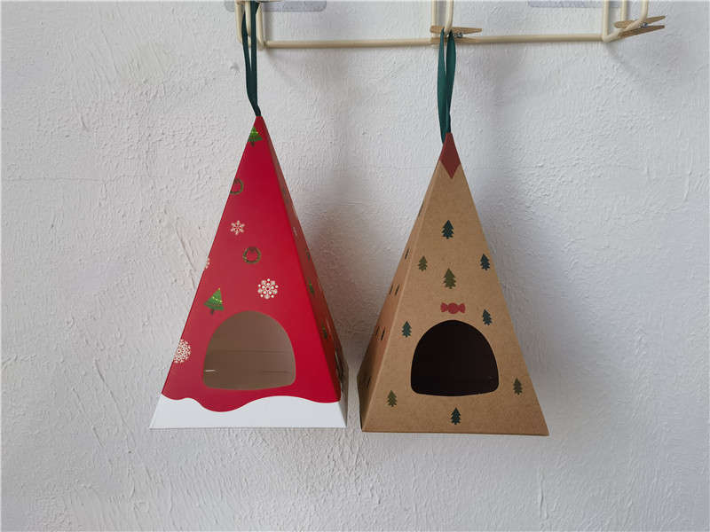 Christmas Gift Boxes Color Red Quantity 5Pcs