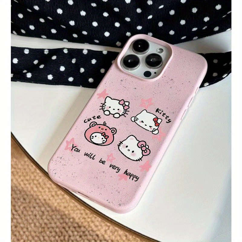 Pink Red Color For iPhone Phone Case