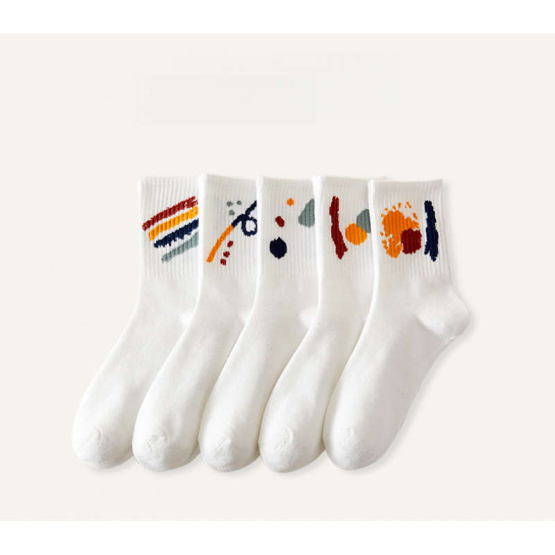 Women S Socks Color 5 Pairs To Mix And Match Size Onesize
