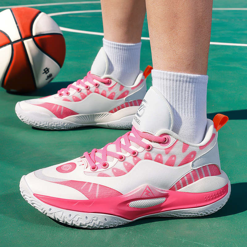 Sneakers White Pink Size Uk 7