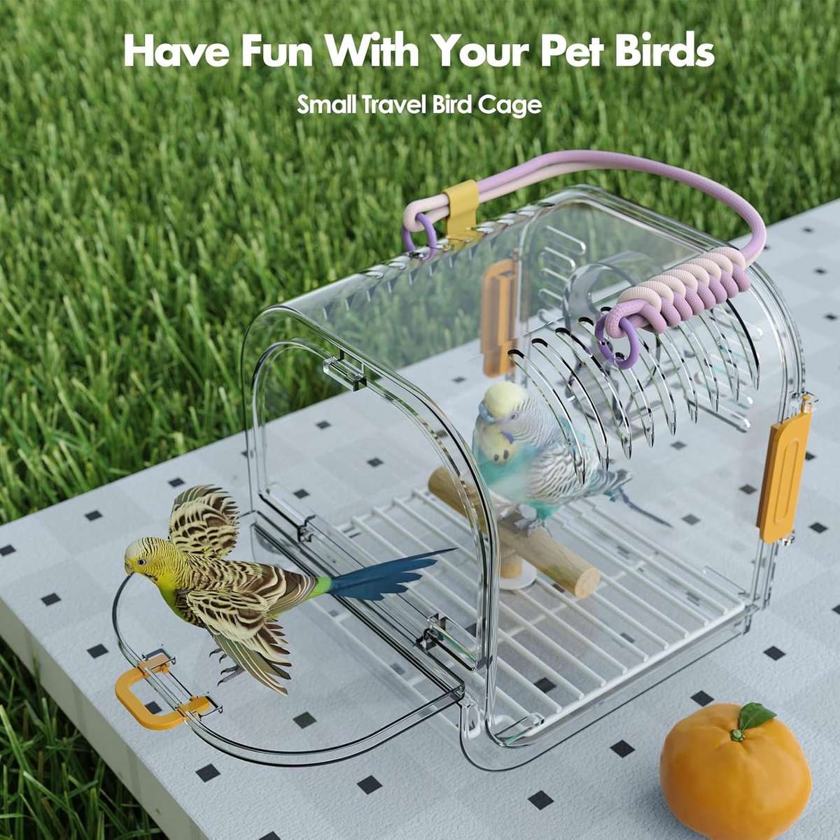 Birdcage Color Yellow Quantity5Pcs