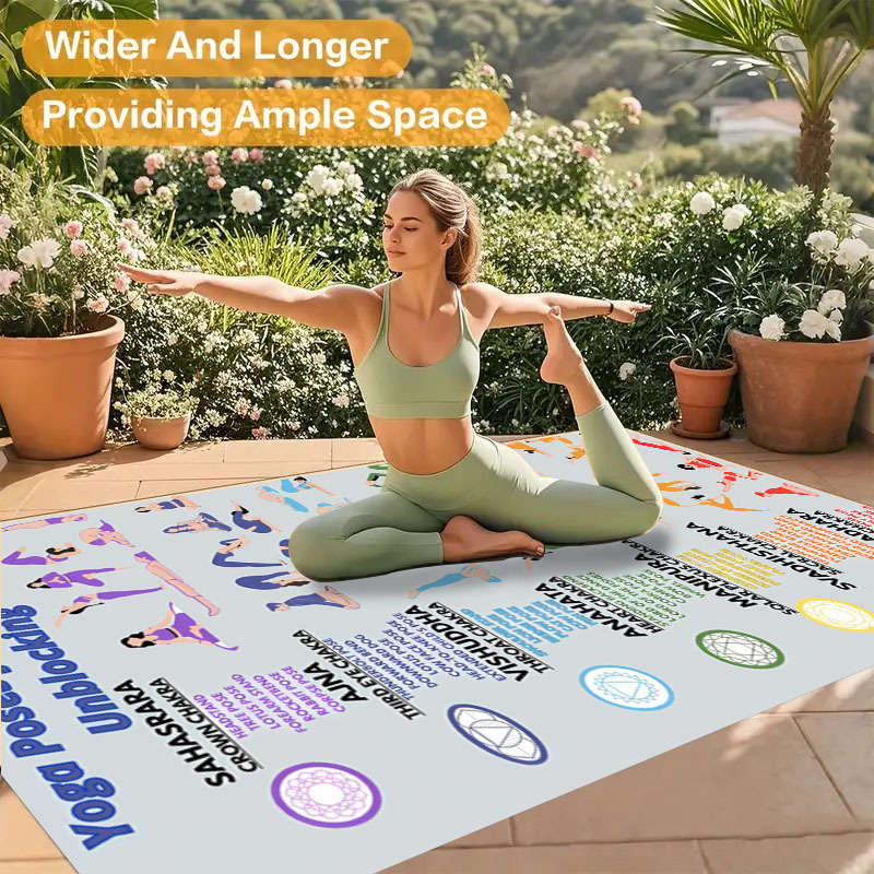 Yoga Mat 47.2Inx78.7In120Cmx200Cm