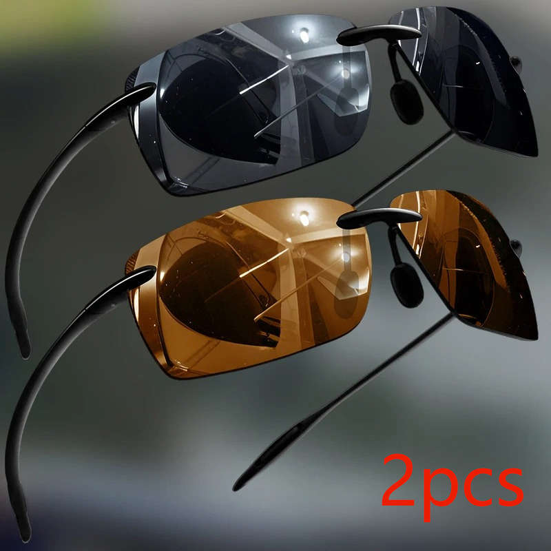 Cycling Glasses Color 2Pcs Black Blue