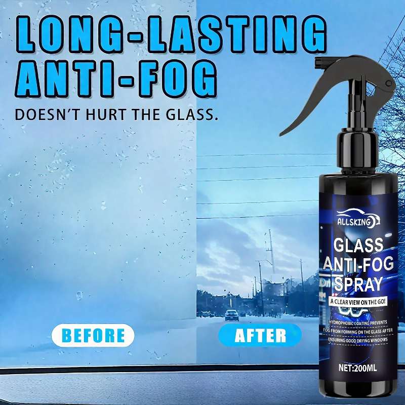 Waterproof Spray For Glass Capacity 200Ml Antifog Solution