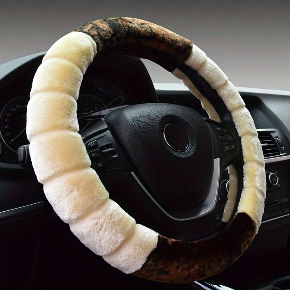Car Steering Wheel Cover Black