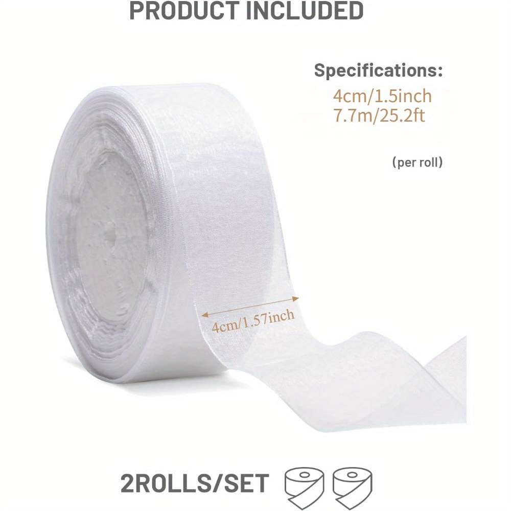 Wedding Supplies Color White Size 2Rolls