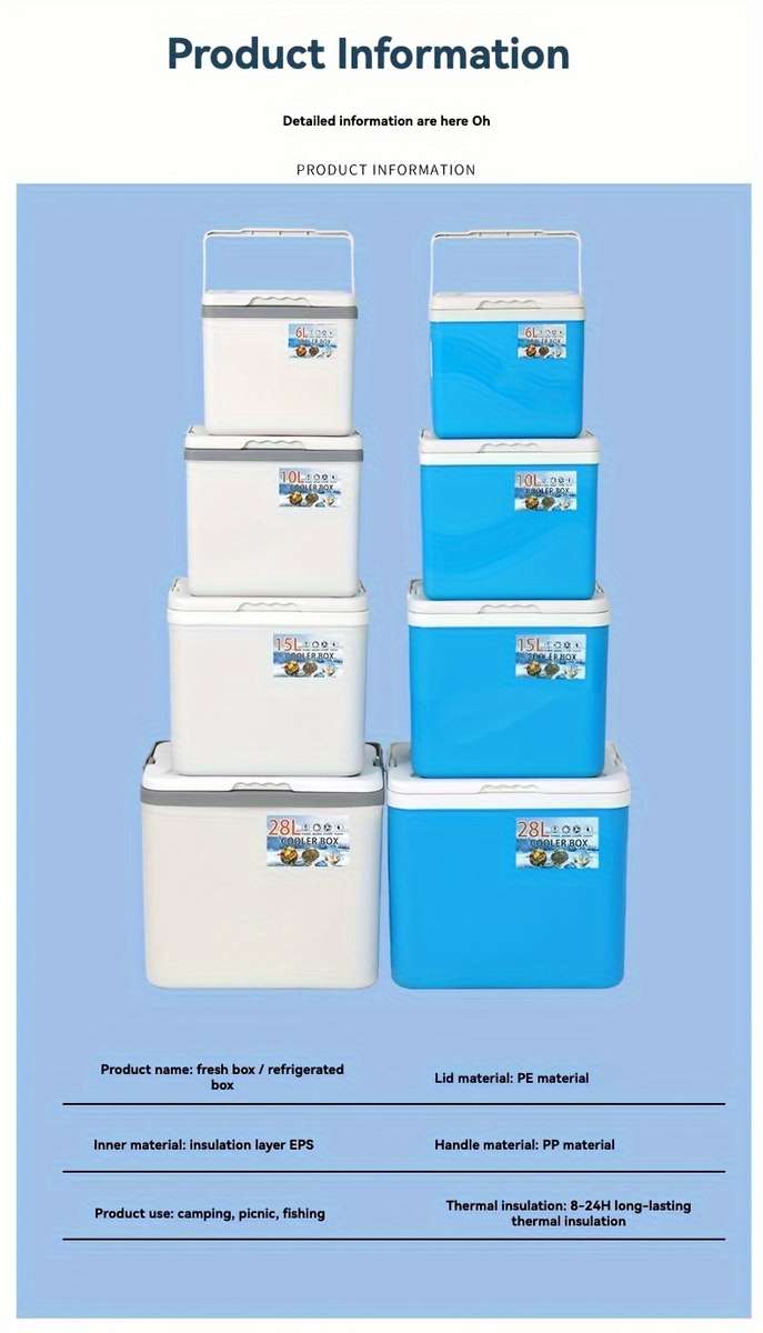 Refrigerator Color 6L Minimalist White