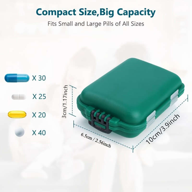 Antibacterial Box 2Pcs Greenblack