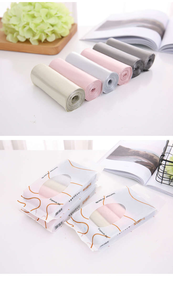 Trash Bag6Roll Pack Flat Mouth Type