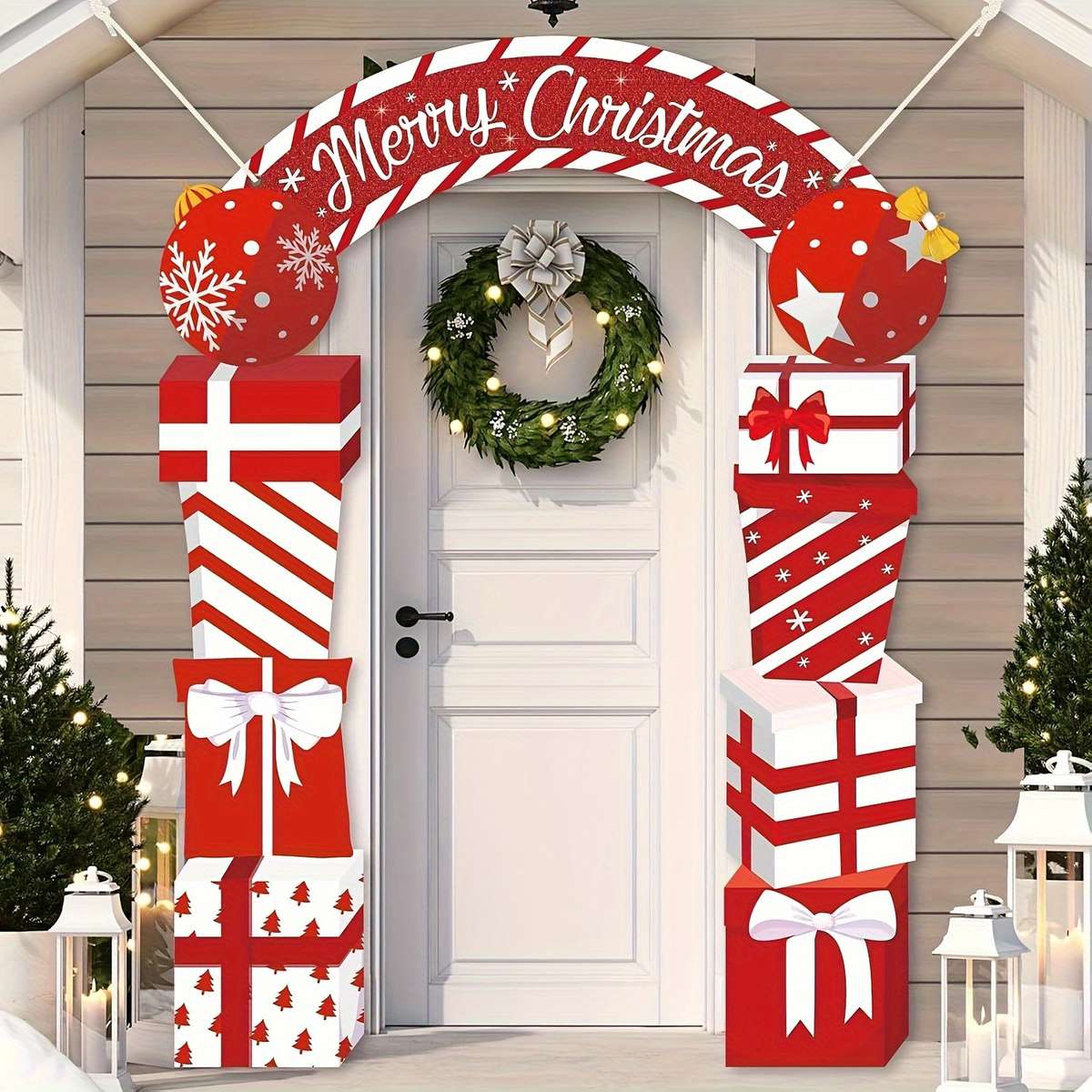 Christmas Decorations Style 3 Piece Set
