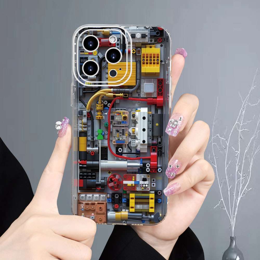 1Pc Mixed Color For iPhone 16 Pro Max Phone Case Phone Cover