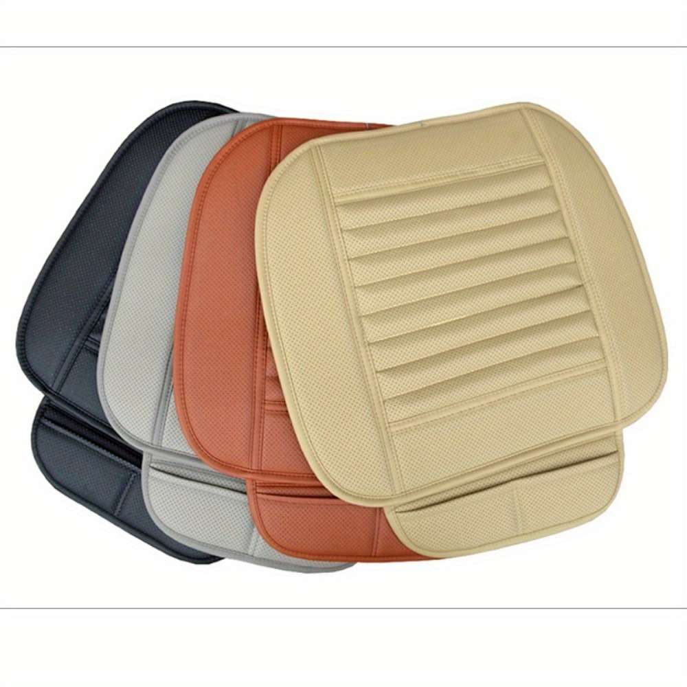 Car Seat Cushion Gray Front Square Mat 2Pcs