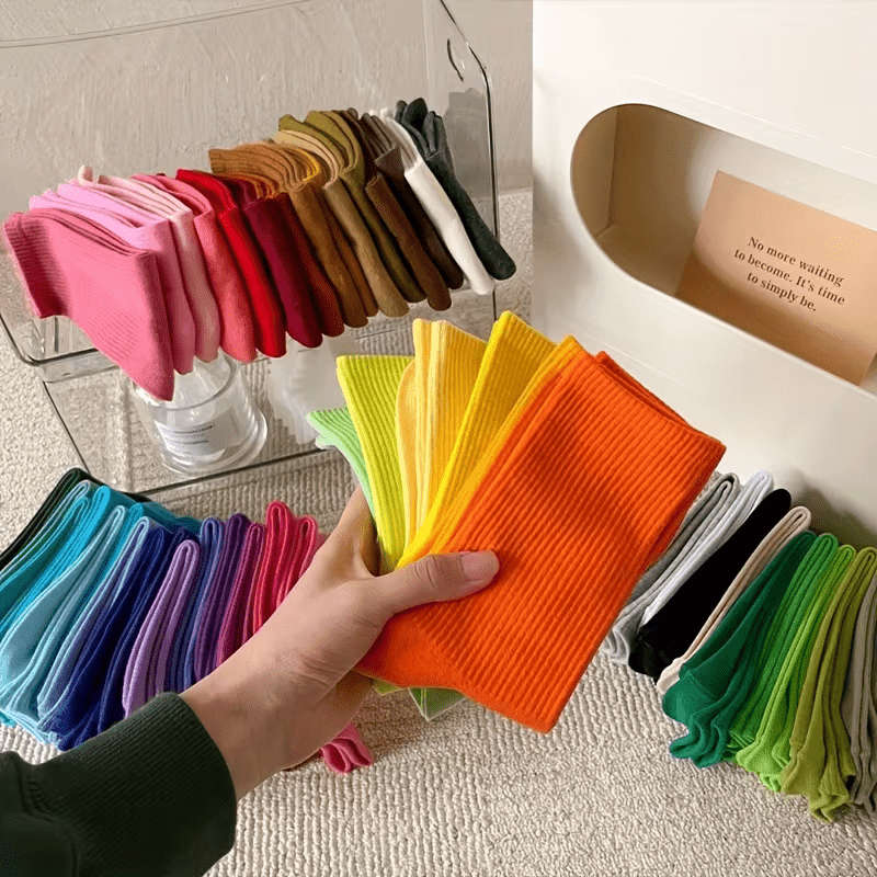 Women S Socks Color Assorted Varieties Quantity 7 Pairs