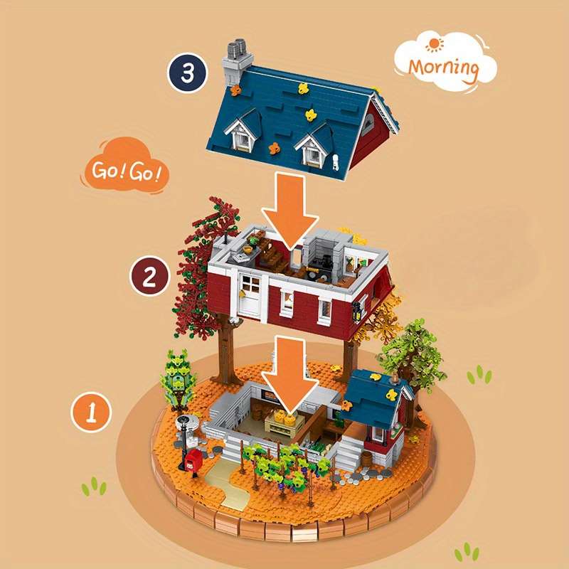 Building Toy Architectural Model Toy Set Model Mk 031055