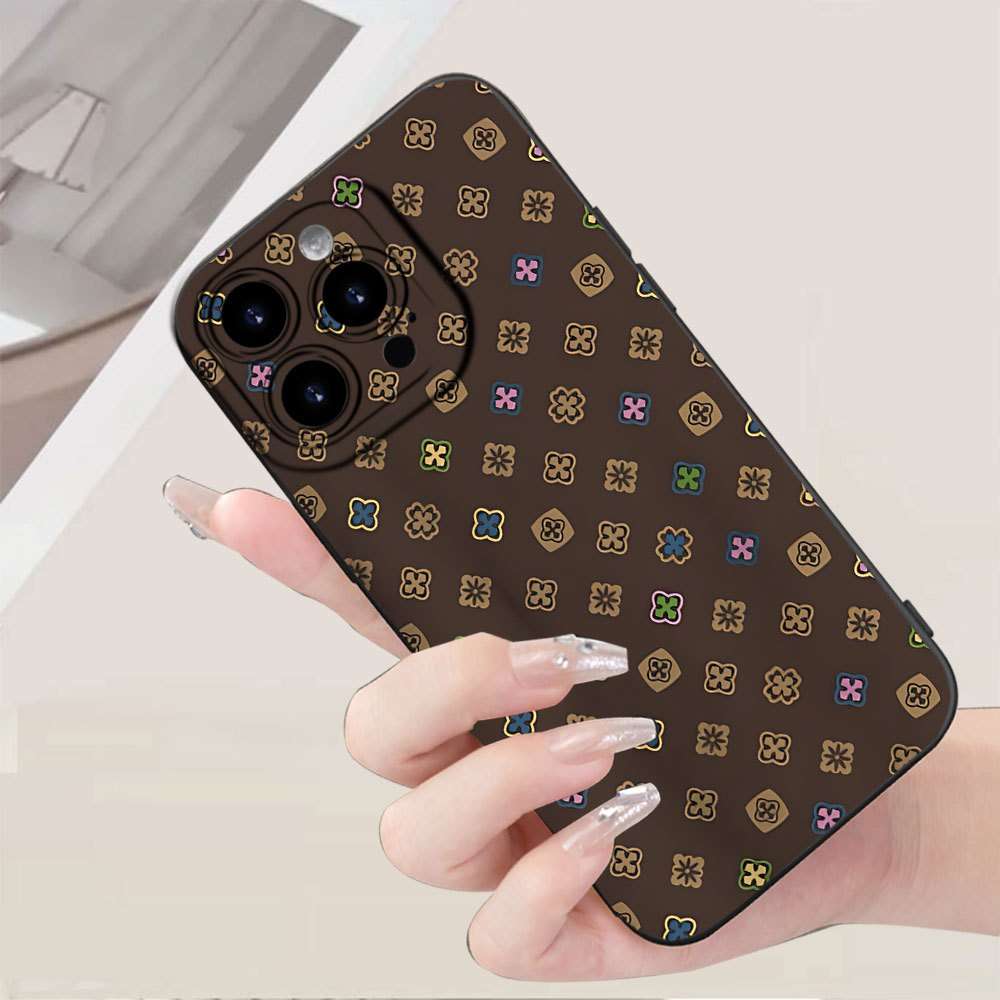 1Pc Black For iPhone 7 Plus 8 Plus Classic Presbyopia Pattern Phone Case