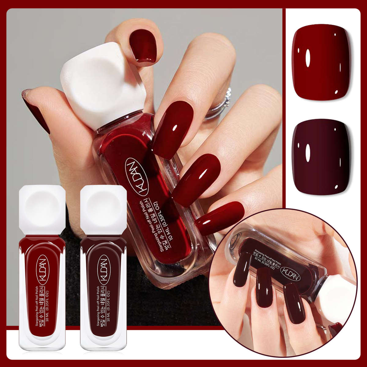 Nail Polish Color 2Pcs Nail Polish