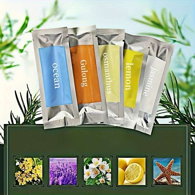 Car Aromatherapy Perfume Items Ocean Flavor 5Pcs