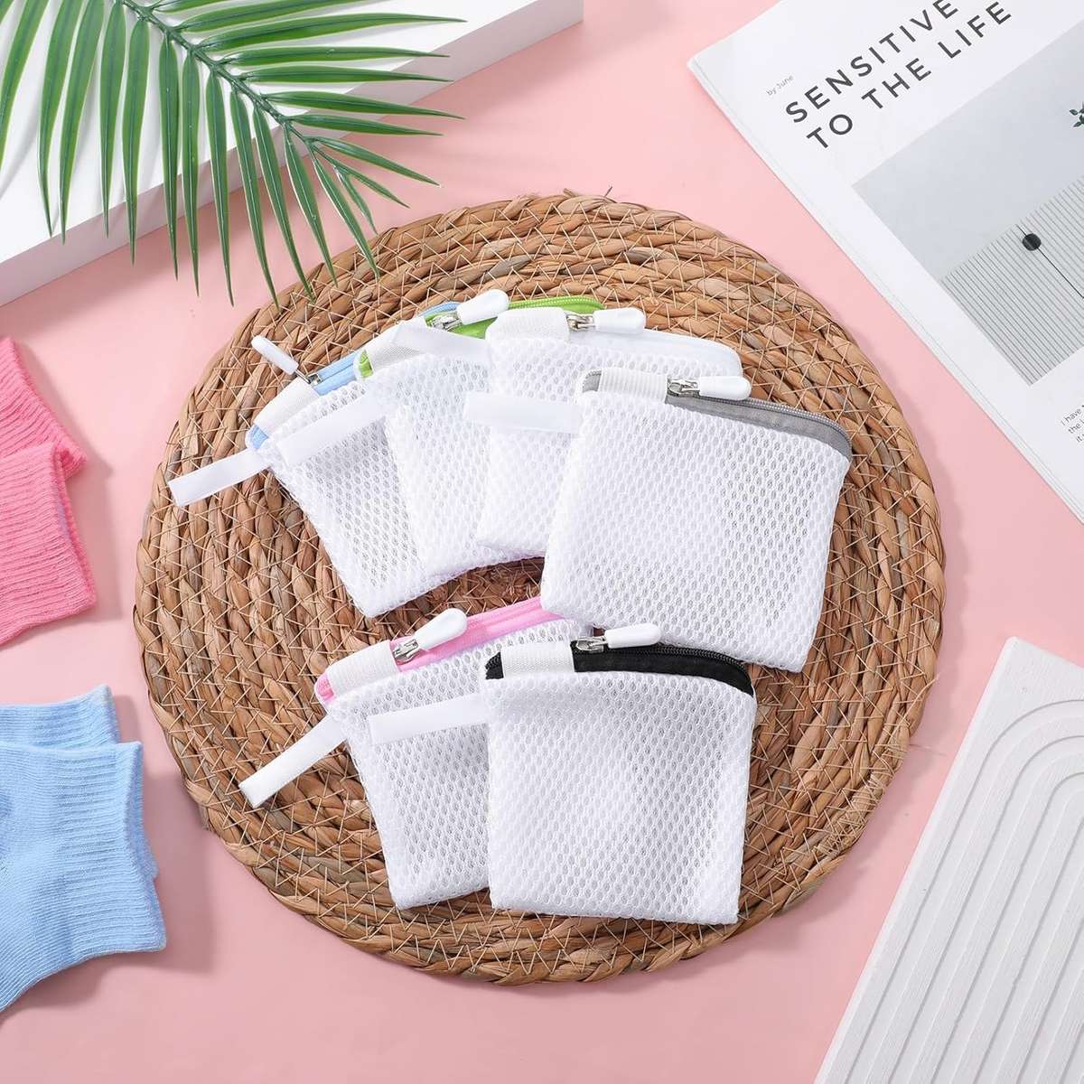 Laundry Bags Quantity 6Pcs