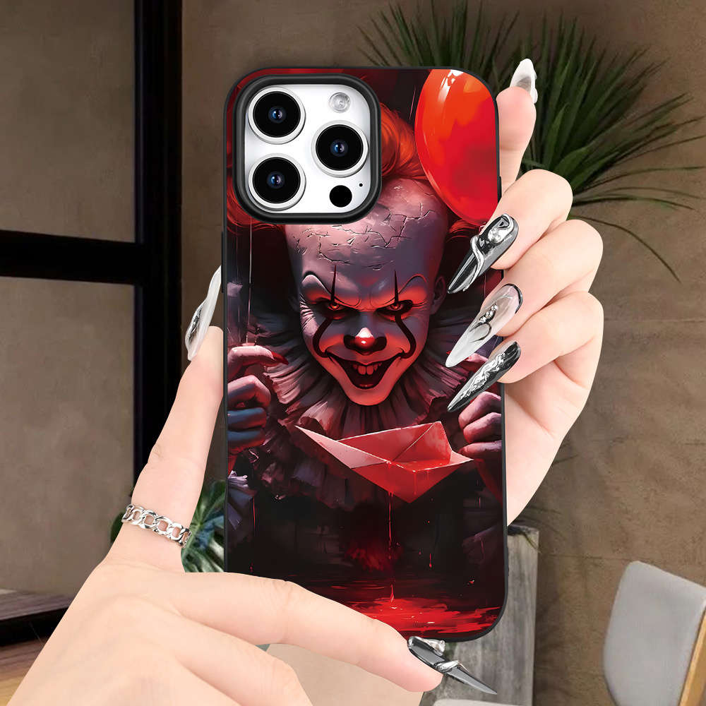 1Pc Black For iPhone 15 Pro Unique Fashion Phone Case