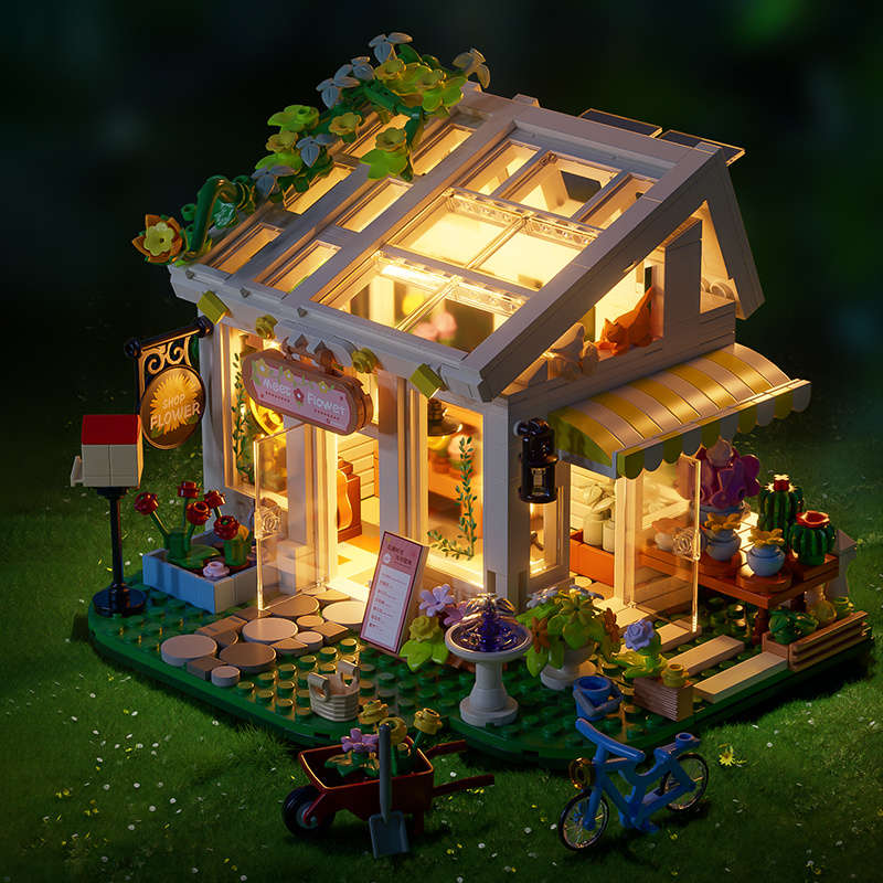 3D Building Model Puzzle Set Items Mw1