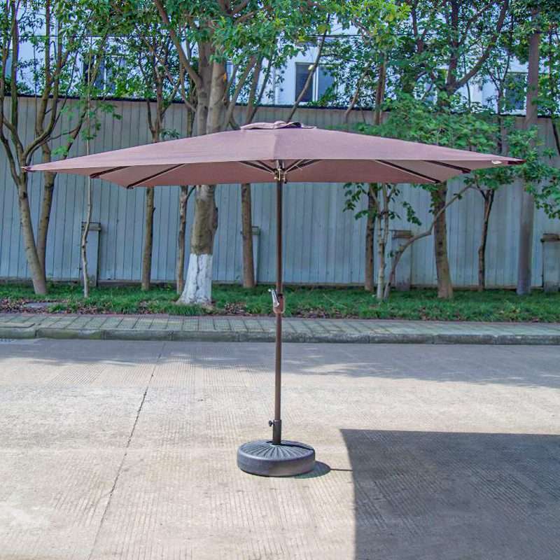 Sun Umbrella Color Brown Without Base Size2.5X2.5