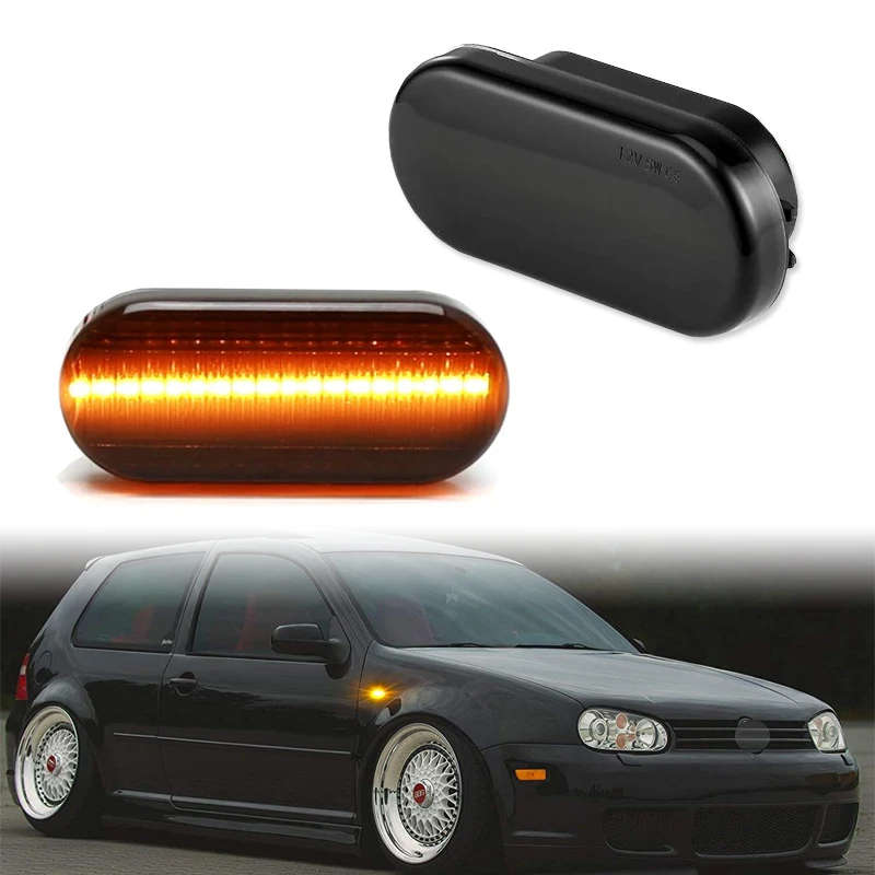 Car Lights Color 2Pcs Black Not Dynamic
