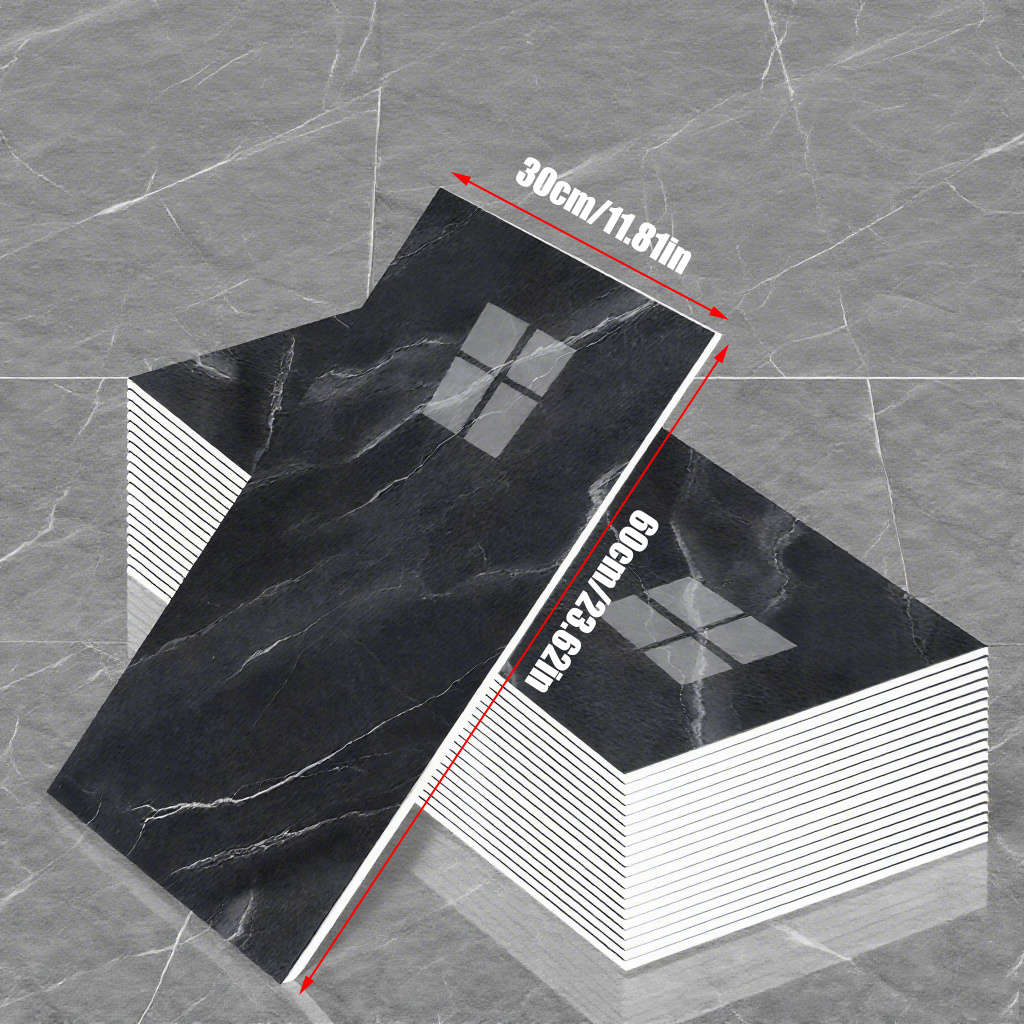 100PCS Minimalist High Density Self Adhesive Marble Pattern Coating Wall