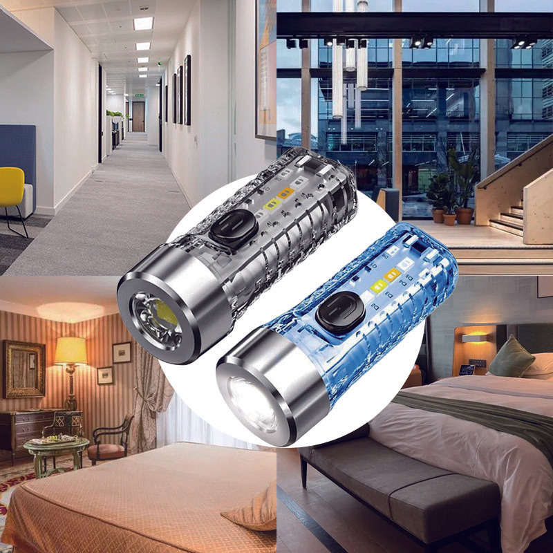 Durable 1Pc Usb Rechargeable Led Flashlight With Multi Daily Reliable Solution