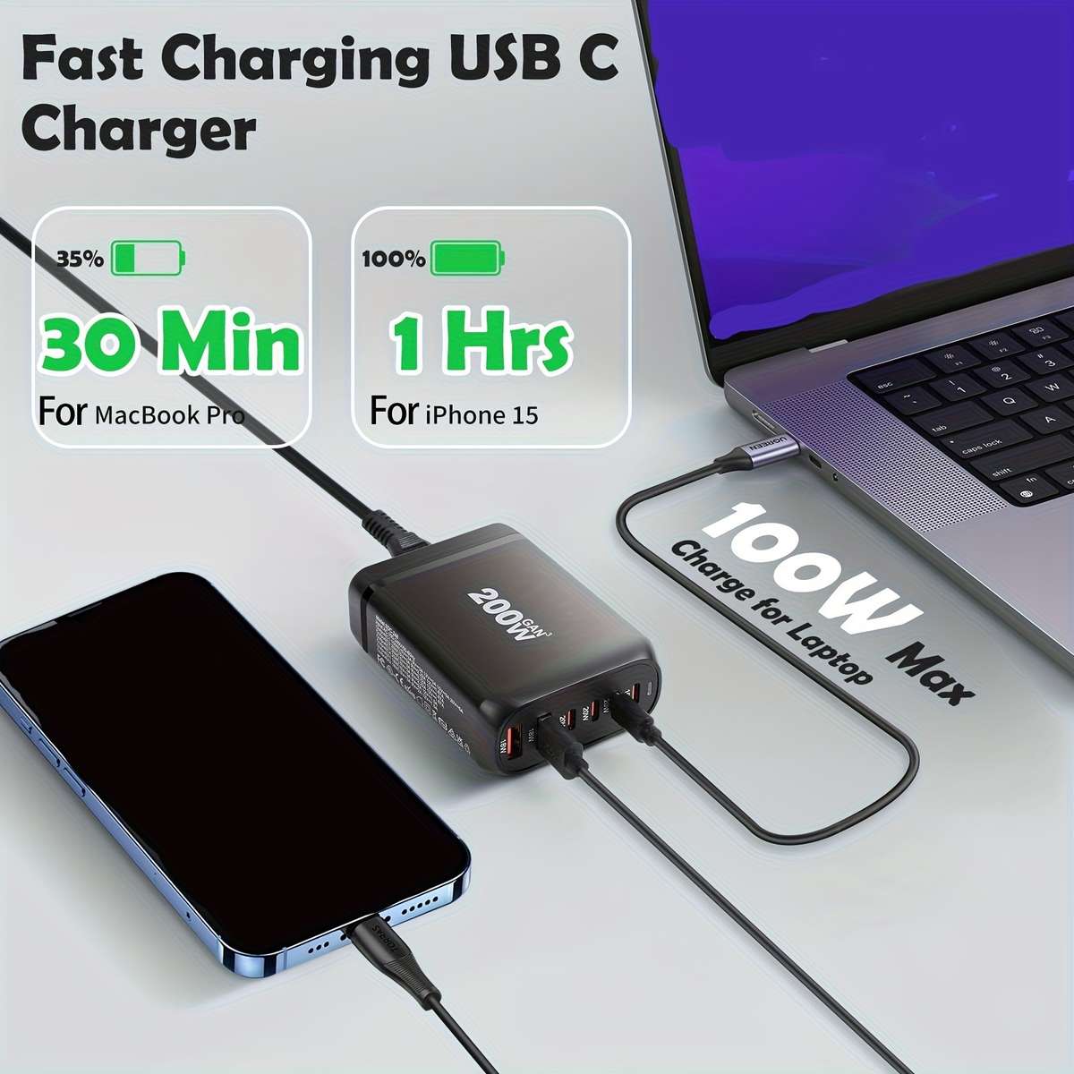 Charger Color Black