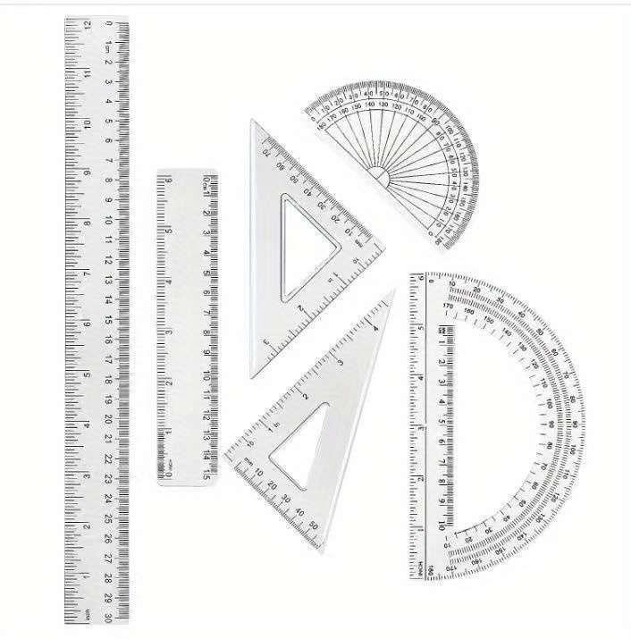 Ruler Quantity 6Pcs
