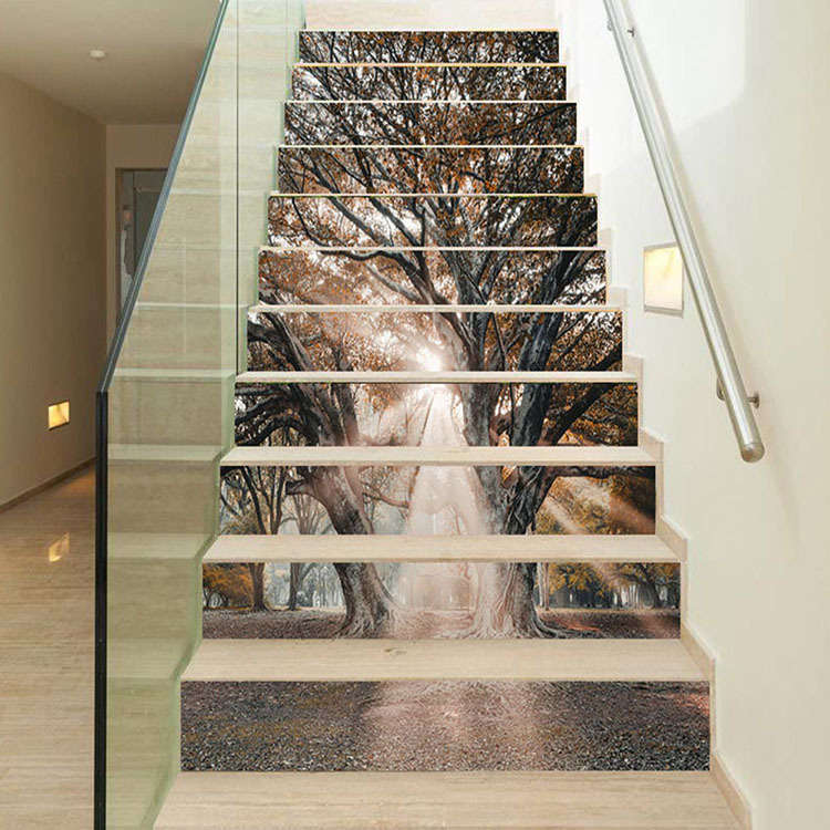 Floor Stickers Size 100X18X0.2 Is 6Pc