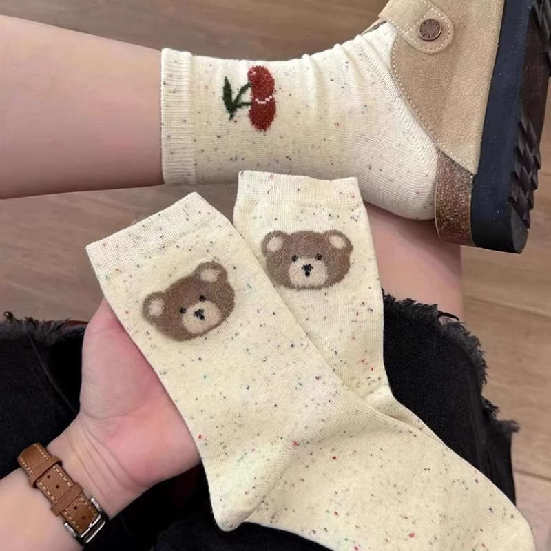 Women S Socks Color 2Bows2Hearts Size One Size Fits All