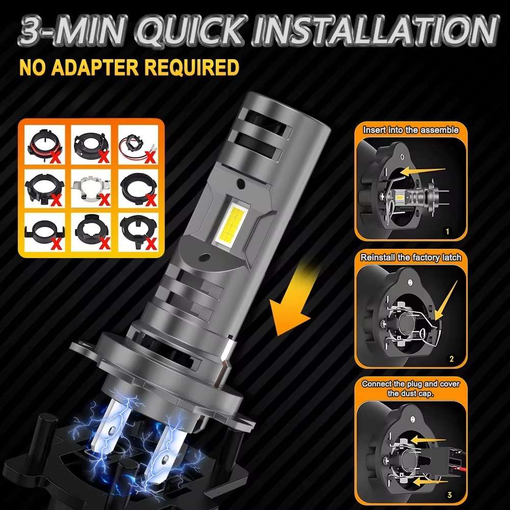 Car Lights Model H7 Quantity 2Pcs