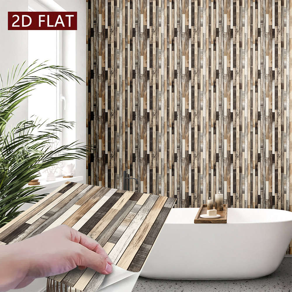 Self Adhesive Floor Stickers 5.91X5.91Inch15X15Cm 10Pcs