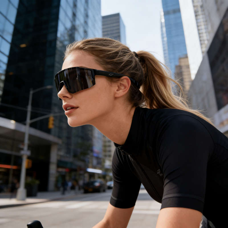 Cycling Glasses Color Black