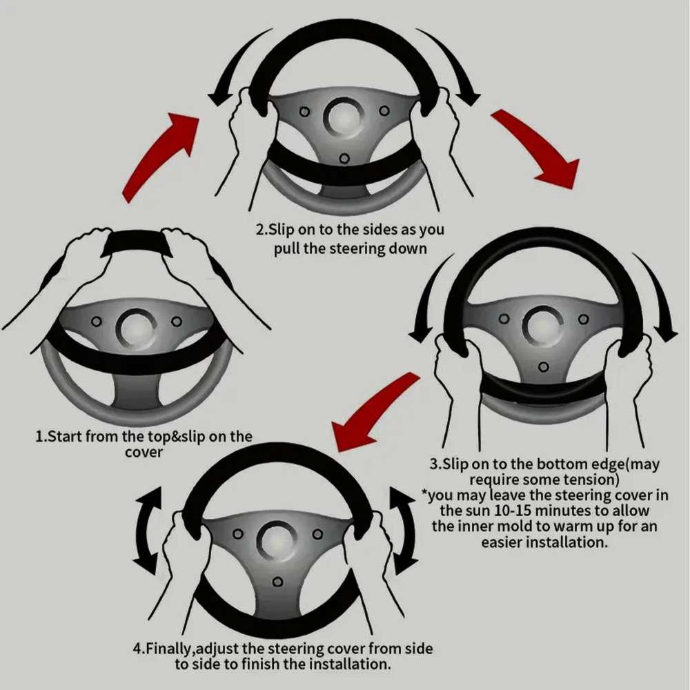 Car Steering Wheel Cover Universal