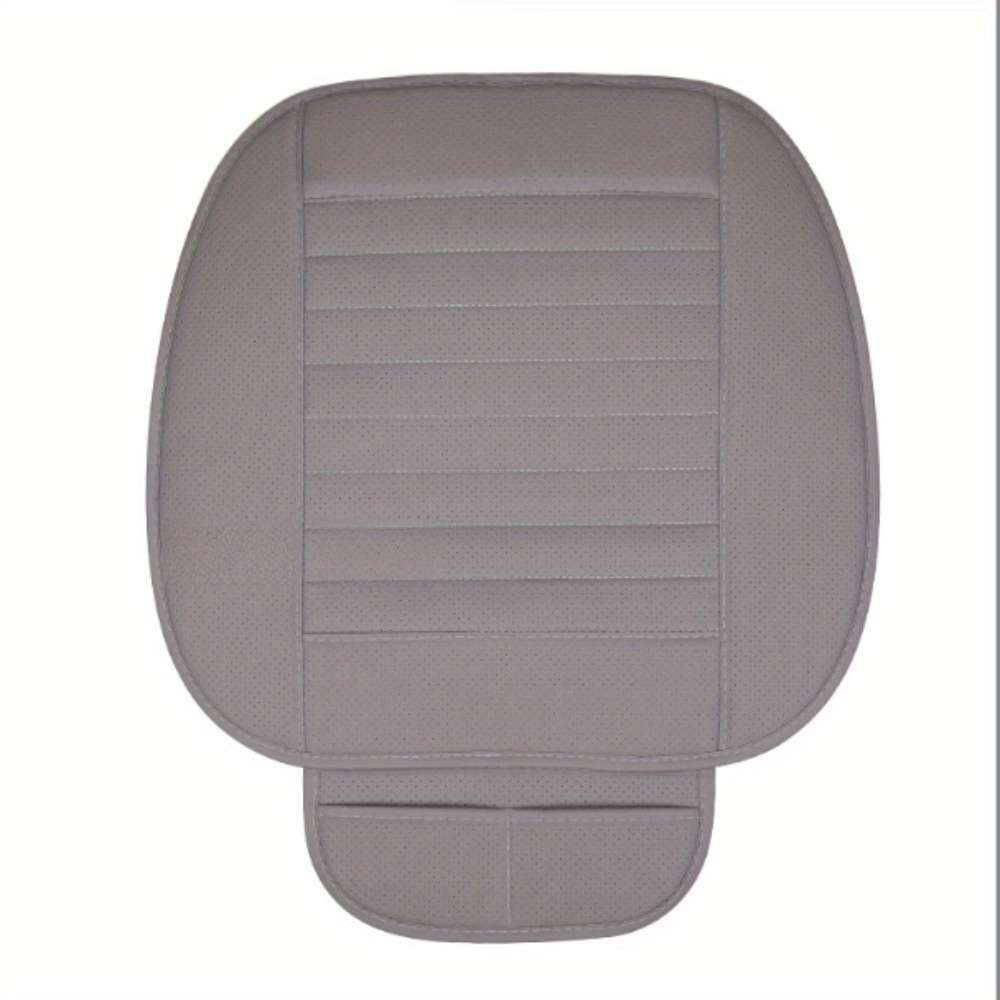 Car Seat Cushion Gray Front Square Mat 2Pcs