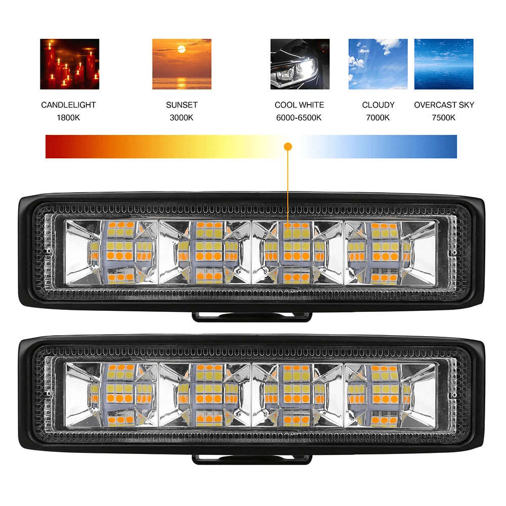 Car Lights Color Whiteyellow Quantity 2Pcs