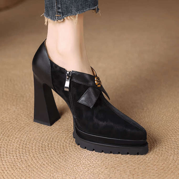 Women S High Heels Color Brown Sizeuk 3