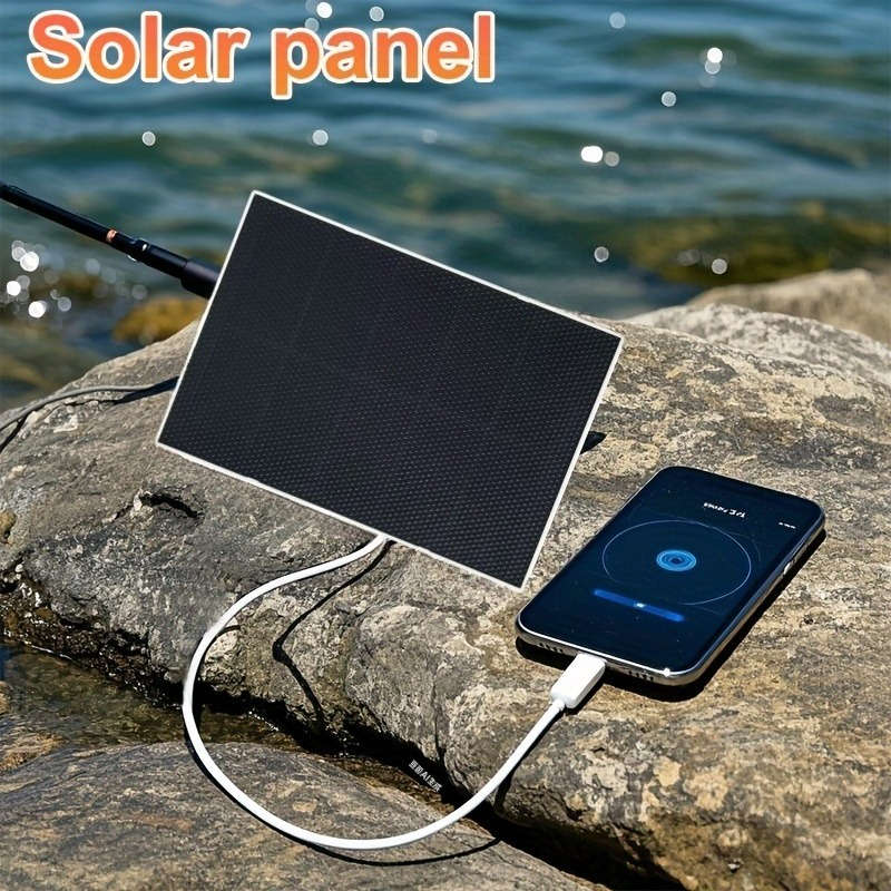 Solar Panel Color 2W Black Surface Material